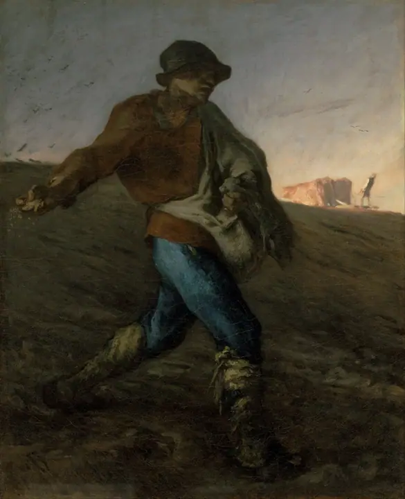 El sembrador, Jean-François Millet