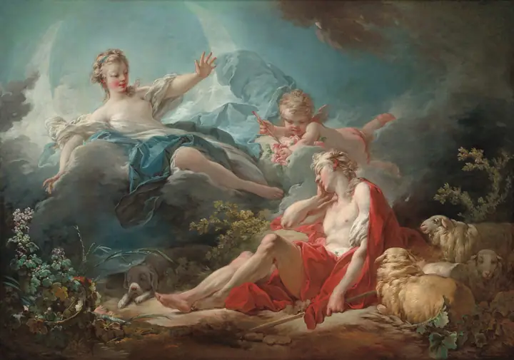 Diana y Endimión, Jean-Honoré Fragonard