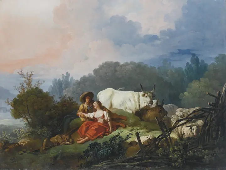 El pastorcillo, Jean-Honoré Fragonard