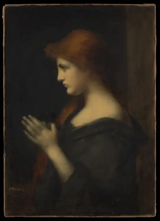 Joven orando, Jean-Jacques Henner