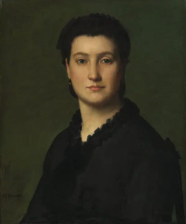 Retrato de una mujer, Jean-Jacques Henner