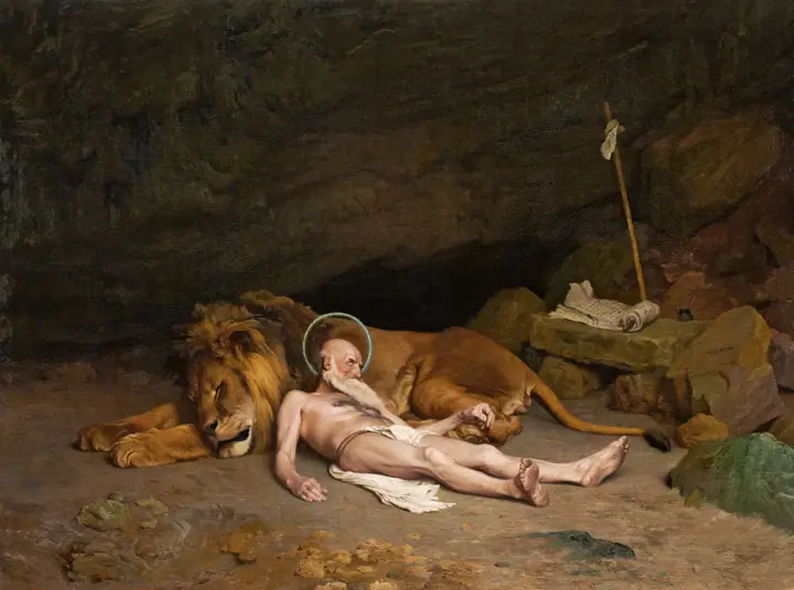 El domador de leones, Jean-Léon Gérôme