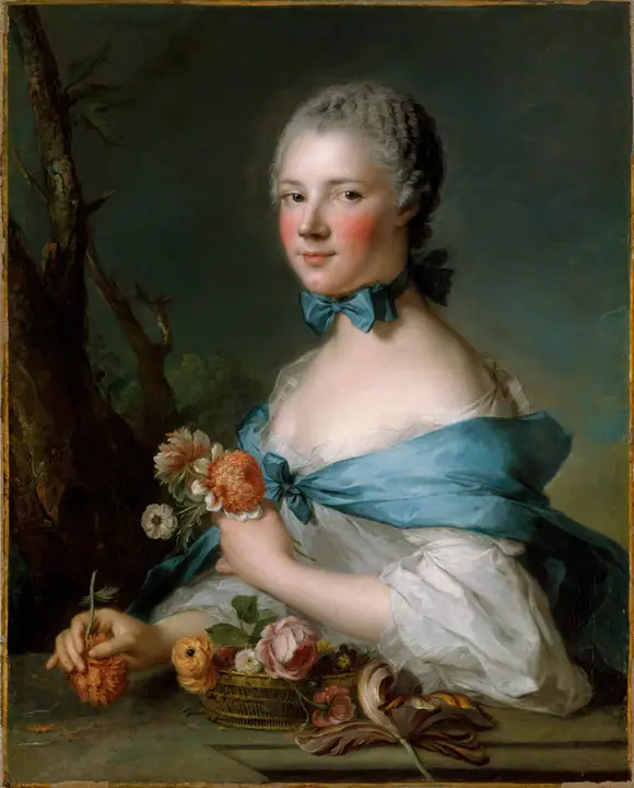 Retrato de una mujer, Jean-Marc Nattier