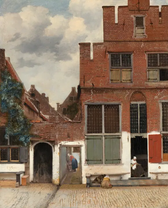 La callejuela, Johannes Vermeer