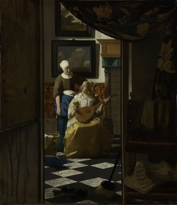 La carta de amor, Johannes Vermeer