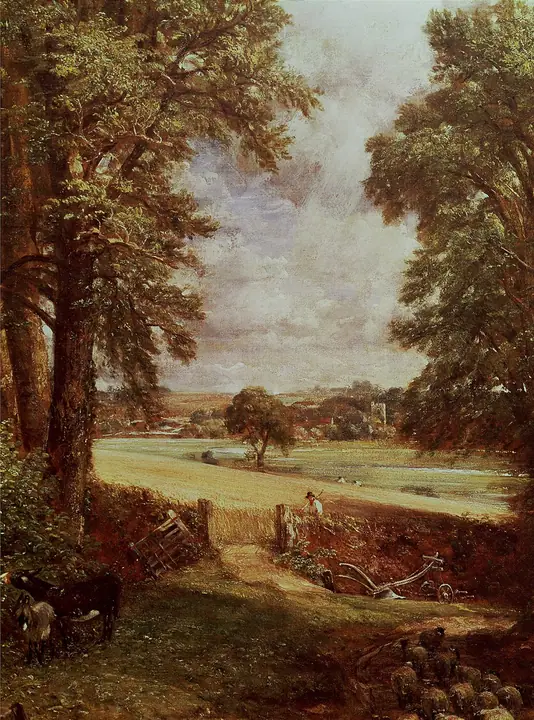 Campo de maíz, John Constable