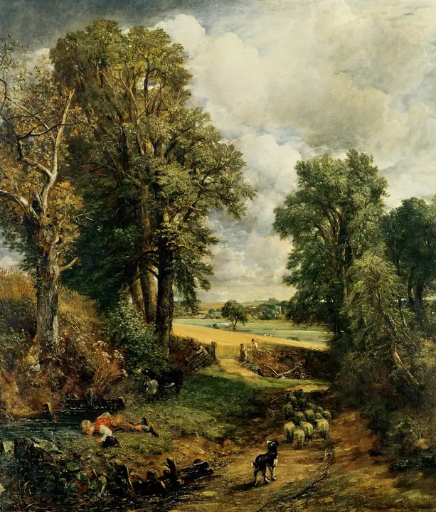 Campo de trigo, John Constable