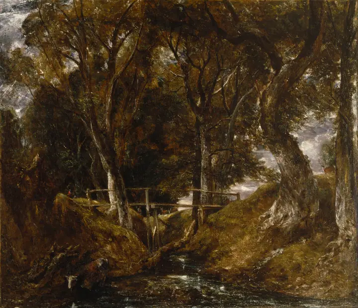 Helmingham Dell, John Constable