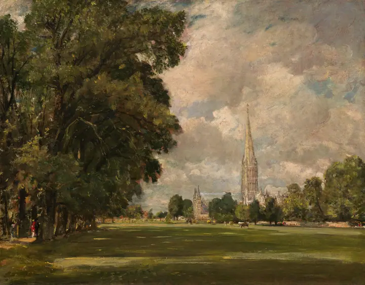 La catedral de Salisbury desde Lower Marsh Close, John Constable