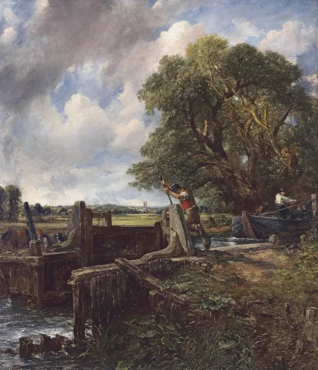 La esclusa, John Constable