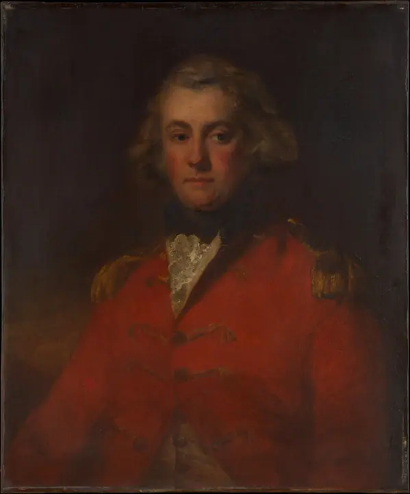 El mayor Thomas Pechell (1753–1826), John Hoppner