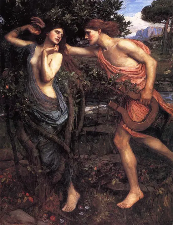 Apolo y Dafne, John William Waterhouse