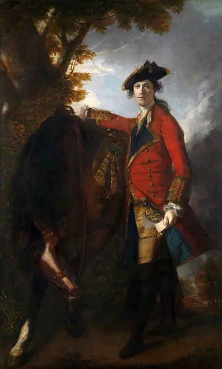 El capitán Robert Orme, Joshua Reynolds