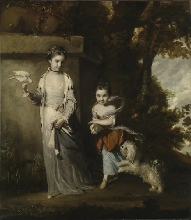 Retrato de las damas Amabel y Mary Jemima Yorke, Joshua Reynolds