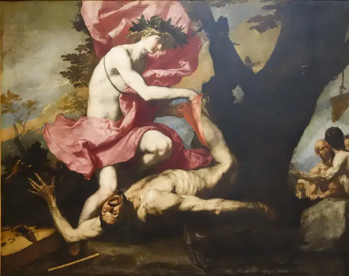 Apolo y Marsias, Jusepe de Ribera