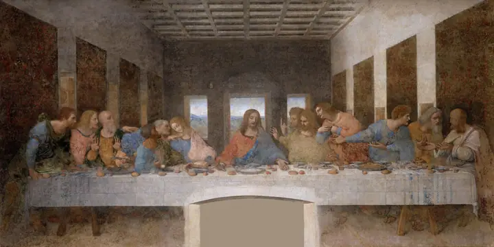 La última cena, Leonardo da Vinci