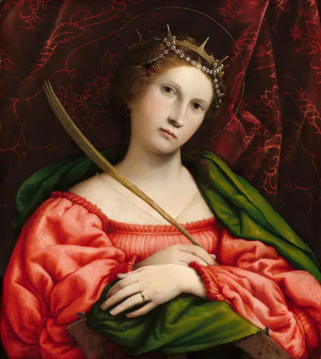 Santa Catalina, Lorenzo Lotto