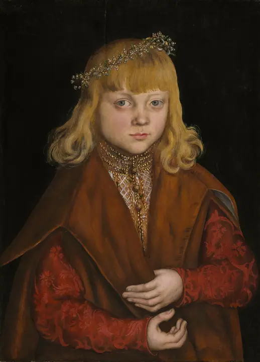 Un príncipe de Sajonia, Lucas Cranach el Viejo