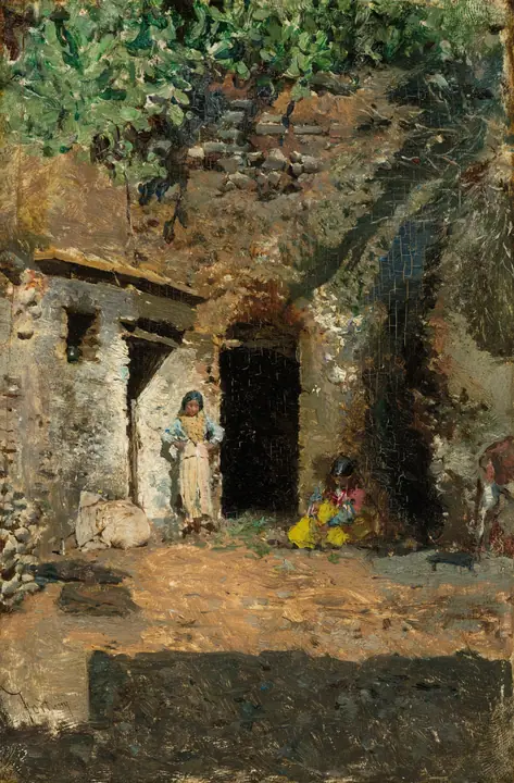 Cuevas del Sacromonte, Granada, Marià Fortuny