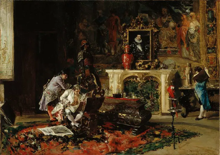 El coleccionista de estampas, Marià Fortuny