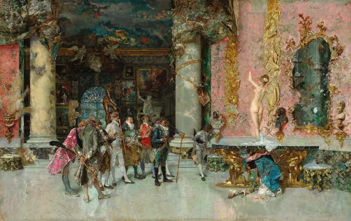 La elección de la modelo, Marià Fortuny
