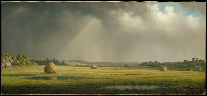 Los prados de Newburyport, Martin Johnson Heade