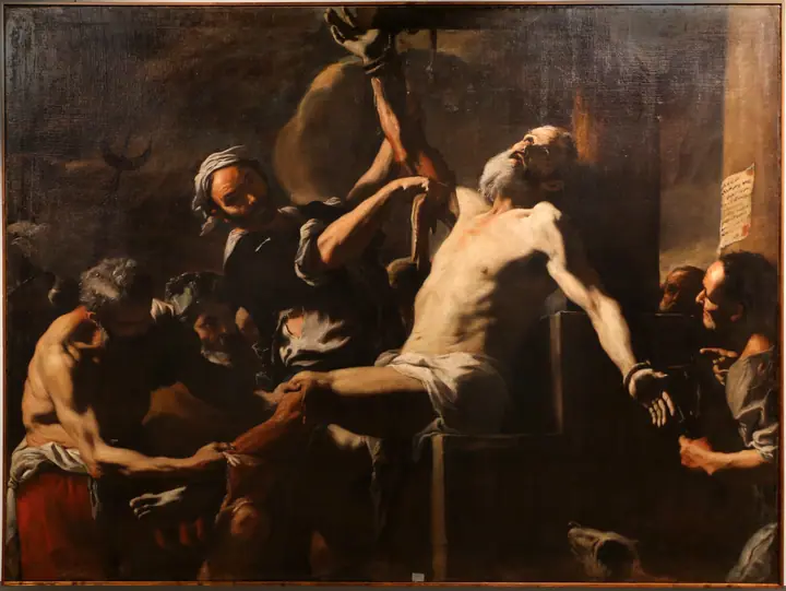 El martirio de San Bartolomé, Mattia Preti