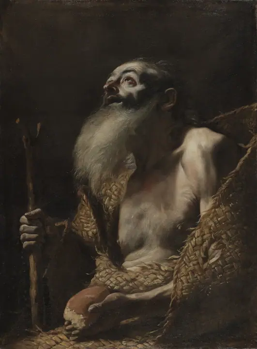 San Pablo ermitaño, Mattia Preti
