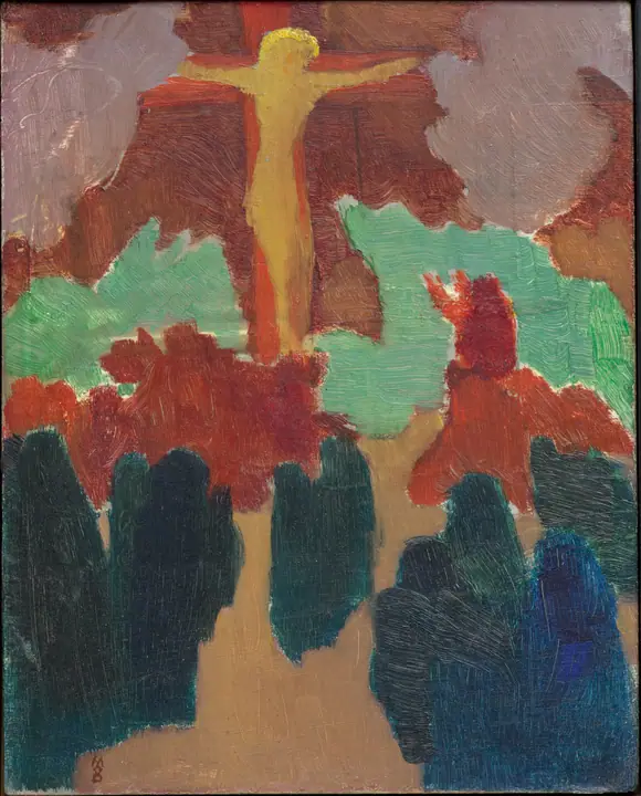 El Cristo naranja, Maurice Denis