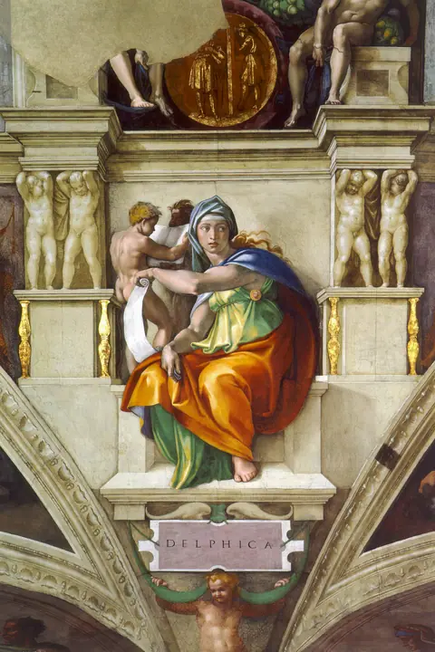 La Sibila Délfica, Michelangelo Buonarroti