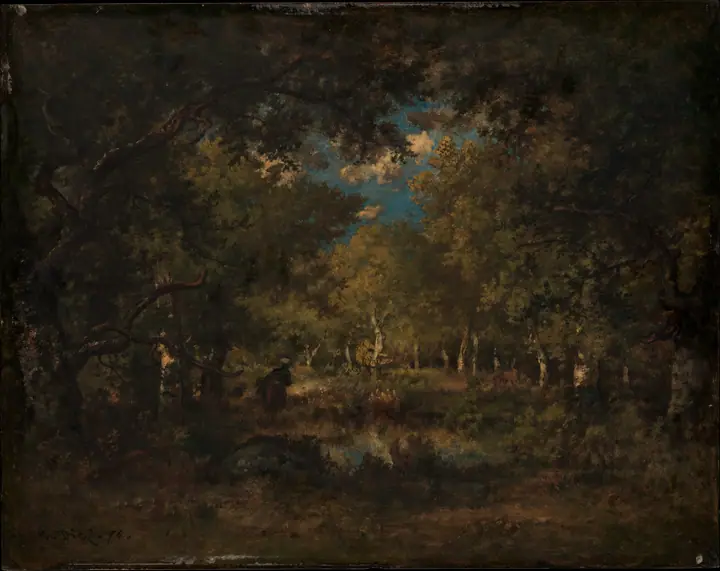 El bosque de Fontainebleau, Narcisse-Virgile Diaz de la Peña