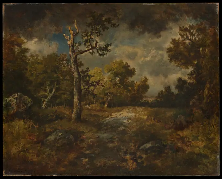 El linde del bosque, Narcisse-Virgile Diaz de la Peña