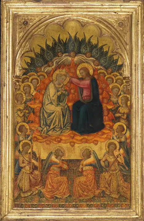 La coronación de la Virgen, Niccolò di Buonaccorso