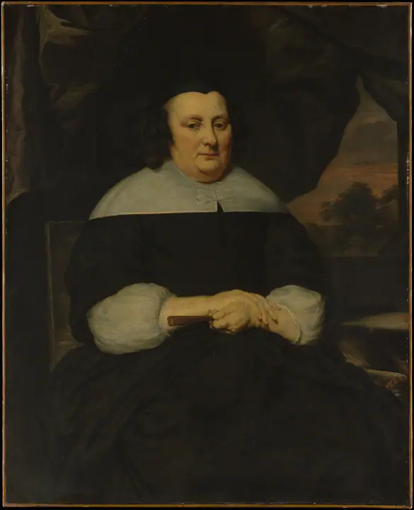 Retrato de una mujer, Nicolaes Maes
