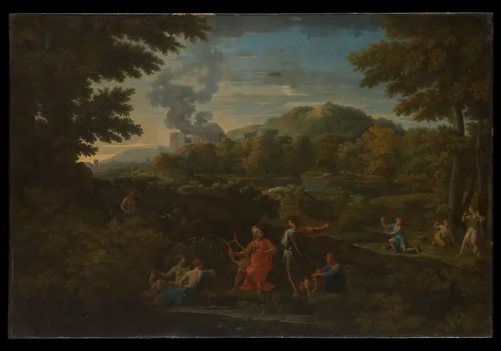 Orfeo y Eurídice II, Nicolas Poussin
