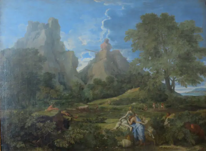 Paisaje con Polifemo, Nicolas Poussin