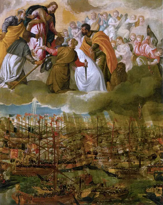 Alegoría de la Batalla de Lepanto, Paolo Veronese