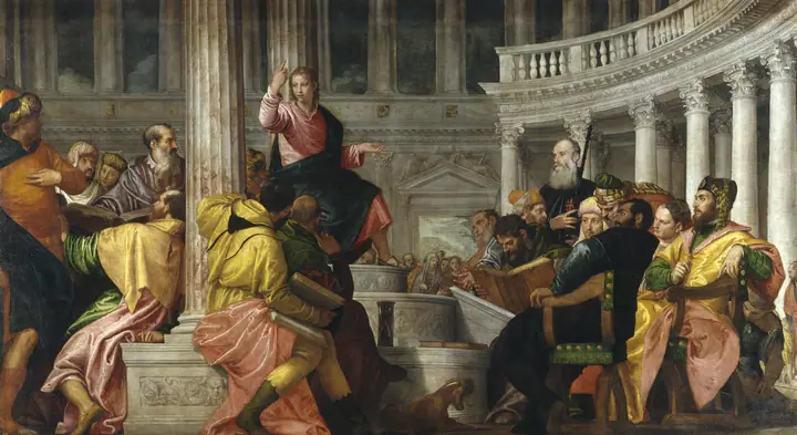 Cristo entre los doctores, Paolo Veronese