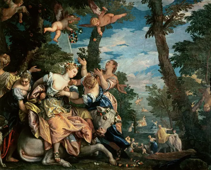 El rapto de Europa, Paolo Veronese