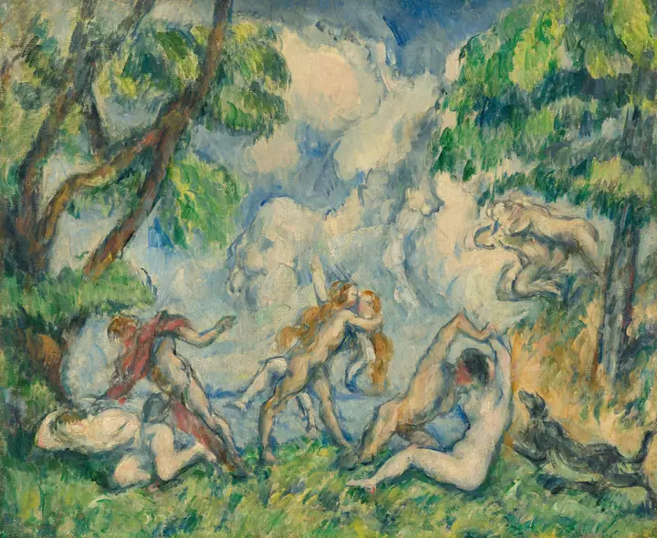 La batalla del amor, Paul Cézanne