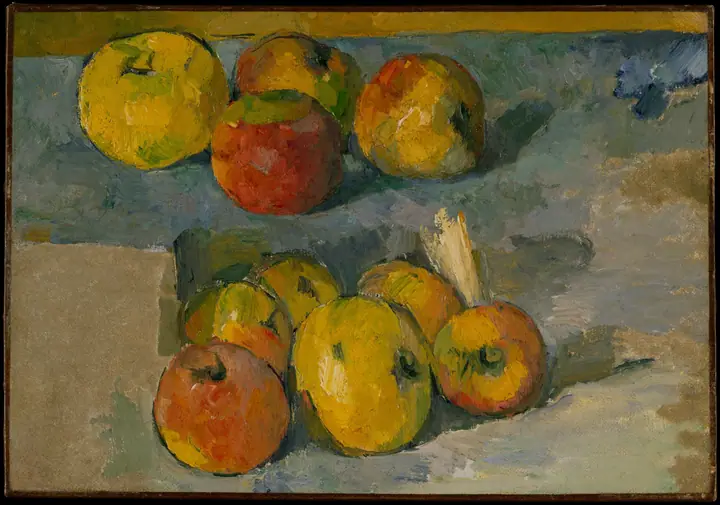 Manzanas, Paul Cézanne