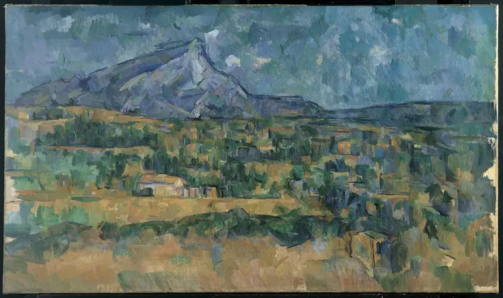 Montaña Sainte-Victoire, Paul Cézanne