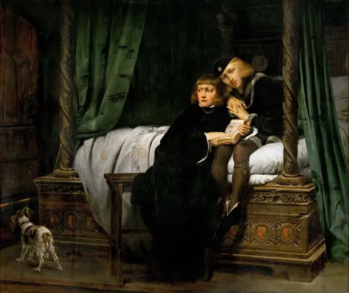Los jóvenes príncipes en la Torre, Paul Delaroche