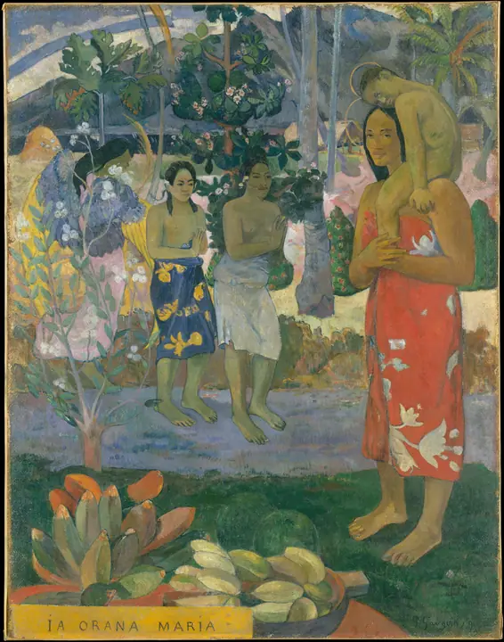 Ia Orana Maria (Dios te salve, María), Paul Gauguin