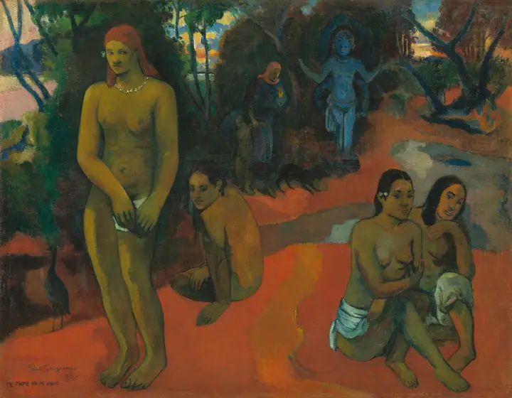 Te Pape Nave Nave (Aguas deliciosas), Paul Gauguin
