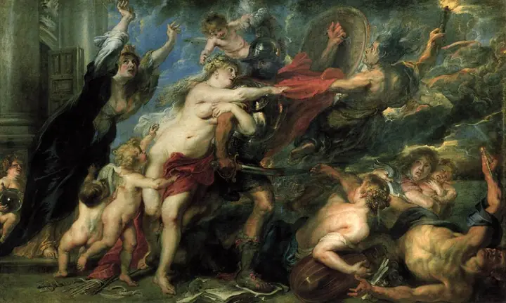 Alegoría de la guerra, Peter Paul Rubens