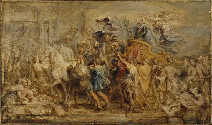 El triunfo de Enrique IV, Peter Paul Rubens