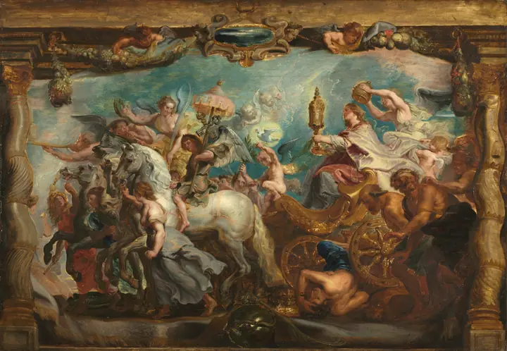El triunfo de la Iglesia, Peter Paul Rubens