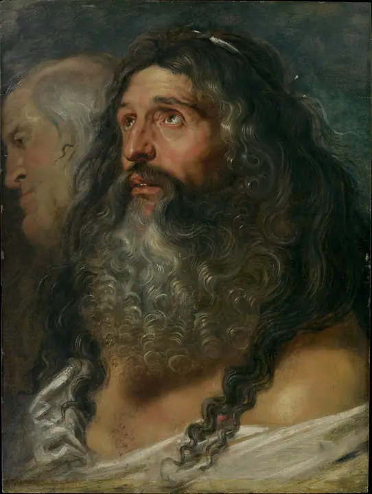 Estudio de dos cabezas, Peter Paul Rubens