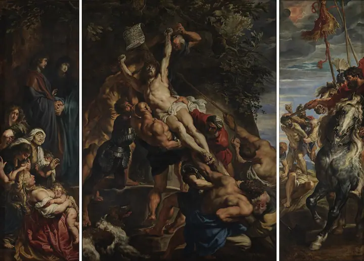 La elevación de la cruz, Peter Paul Rubens